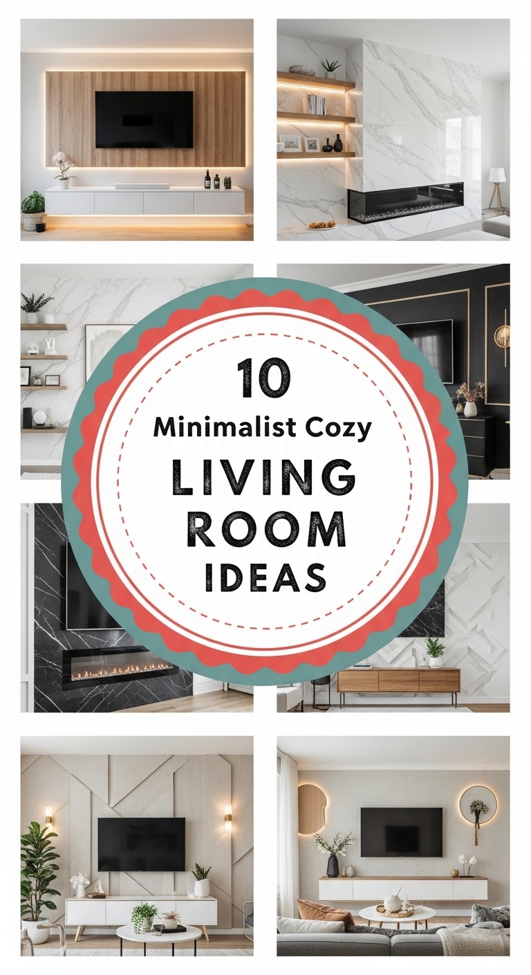 10 Minimalist Cozy Living Room Ideas