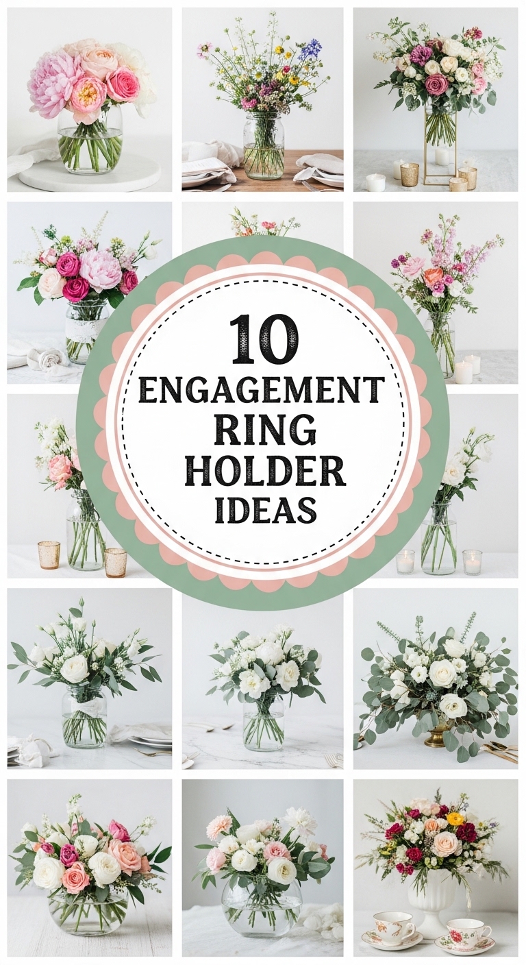 10 Engagement Ring Holder Ideas