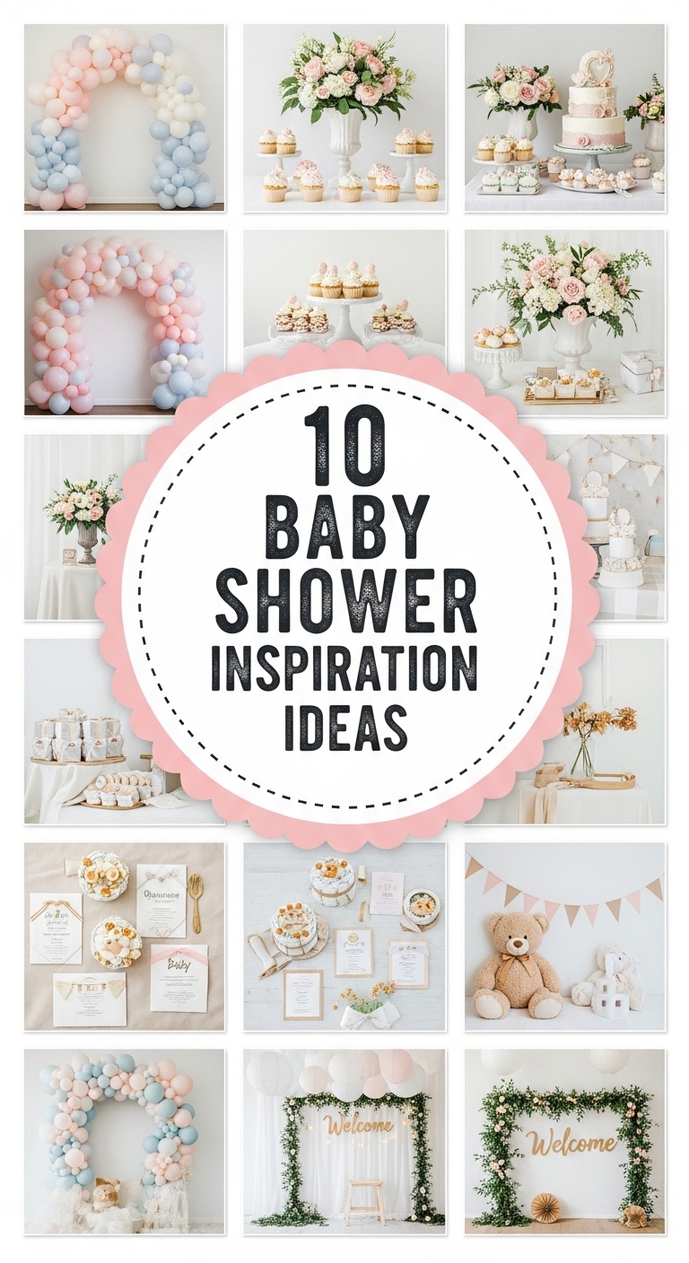 10 Baby Shower Inspiration Ideas