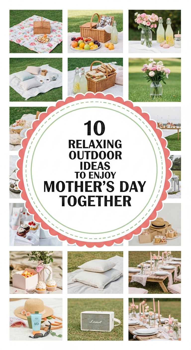 10 Relaxing Outdoor Ideas to Enjoy Mother’s Day Together