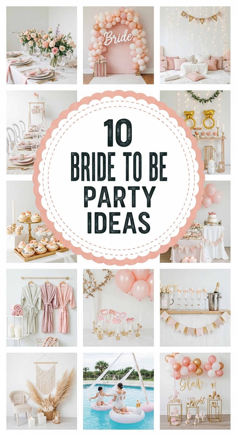 10 Bride-to-Be Party Ideas