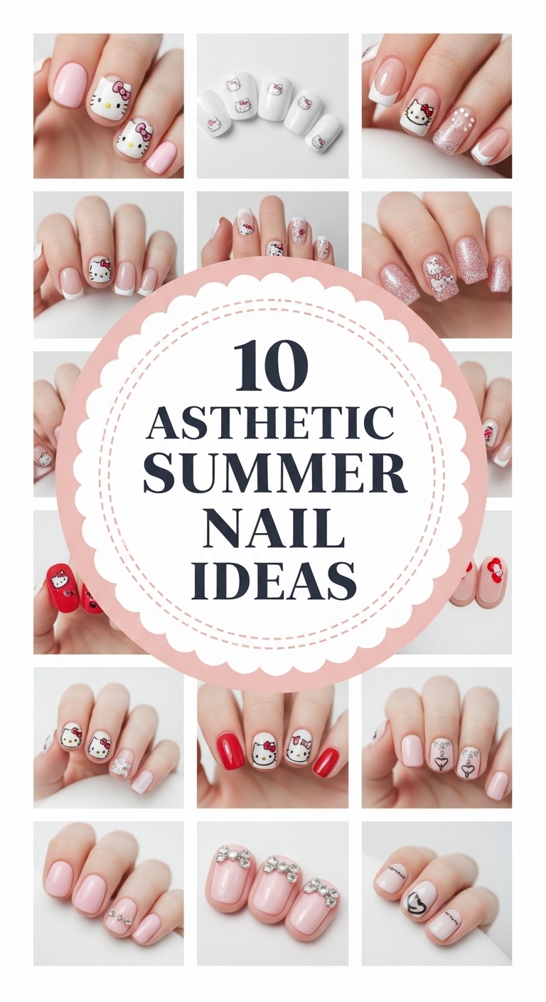 10 Aesthetic Summer Nail Ideas