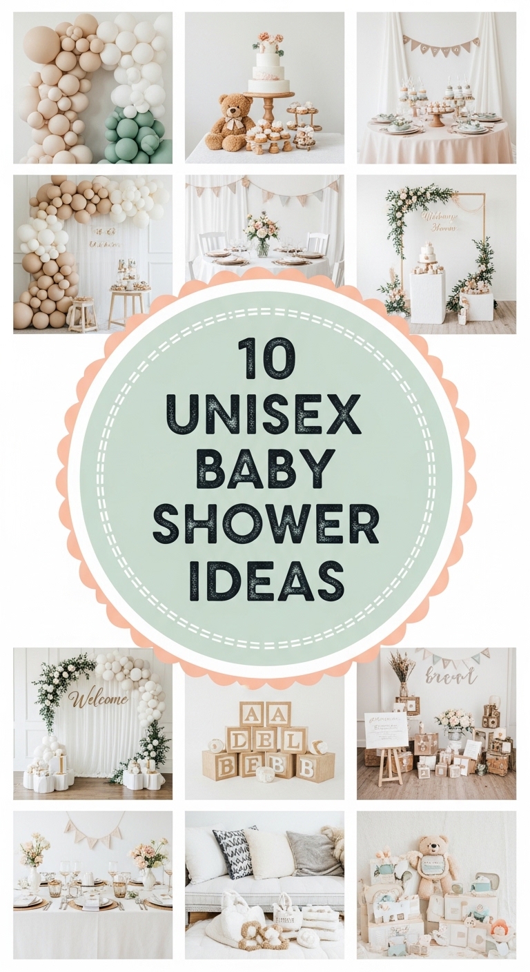 10 Unisex Baby Shower Ideas