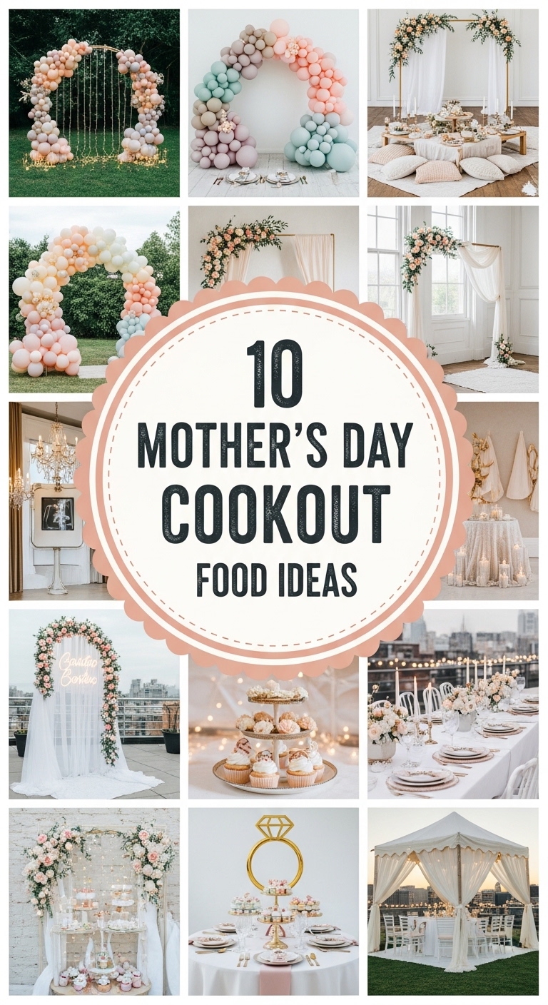 10 Mother’s Day Cookout Food Ideas