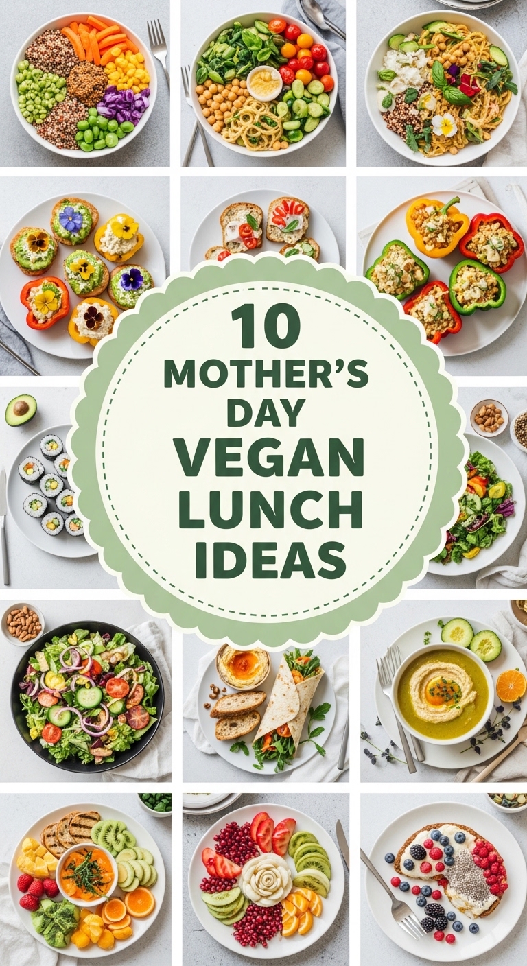 10 Mother’s Day Vegan Lunch Ideas