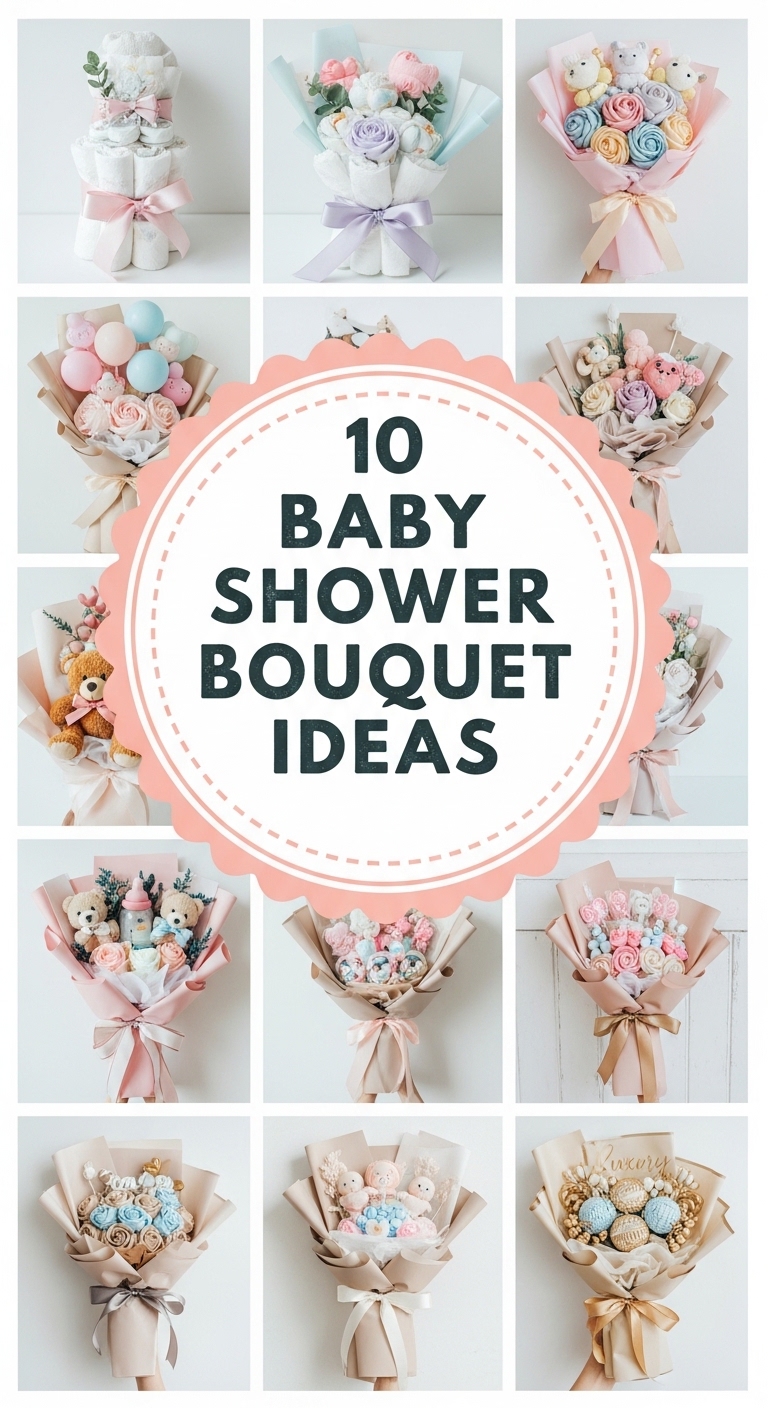 10 Baby Shower Bouquet Ideas