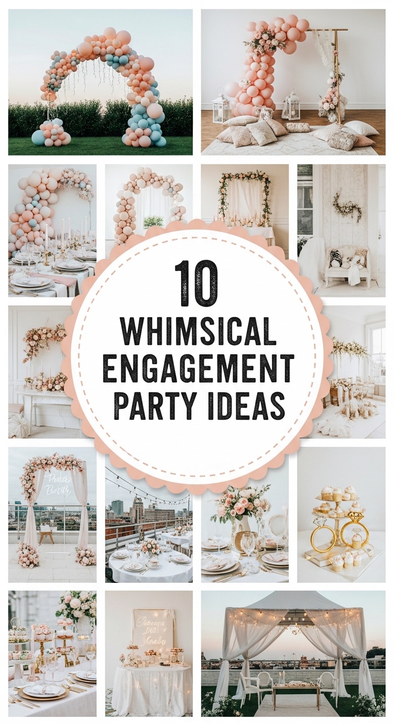 10 Whimsical Engagement Party Ideas
