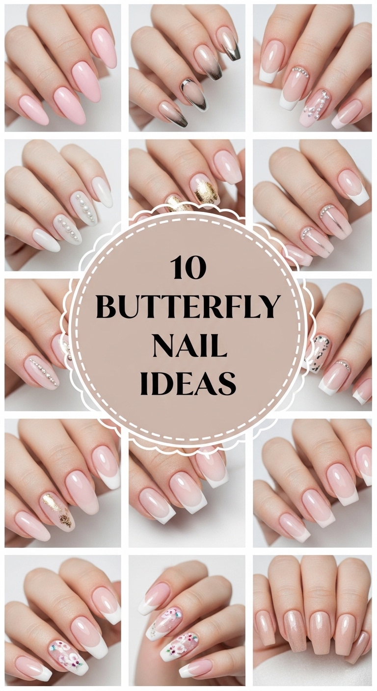 10 Butterfly Nail Ideas