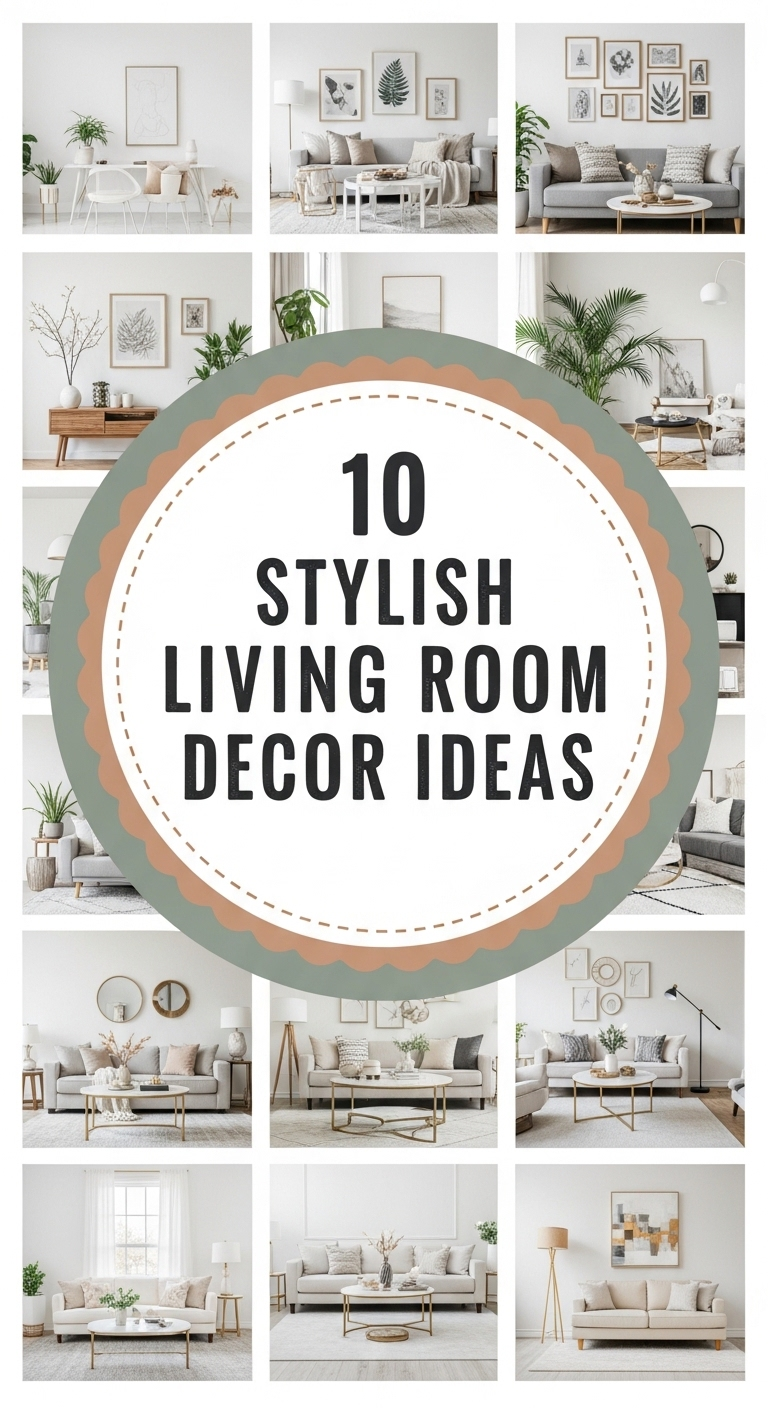 10 Stylish Living Room Decor Ideas