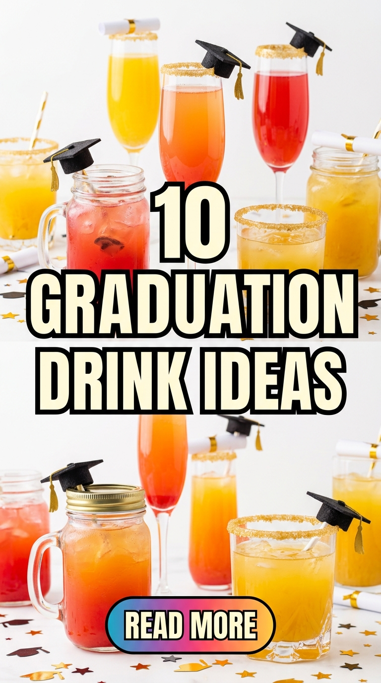 10 Graduation Drink Ideas