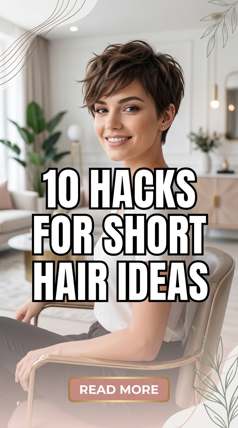 10 Hacks for Short Hair Ideas