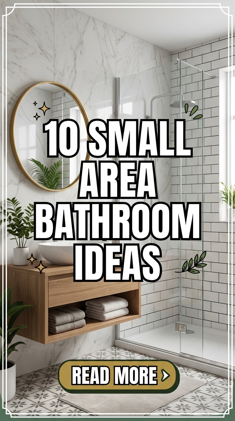 10 Small Area Bathroom Ideas