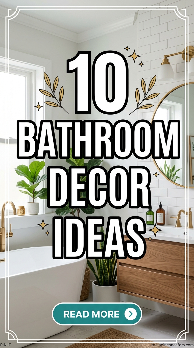 10 Bathroom Decor Ideas