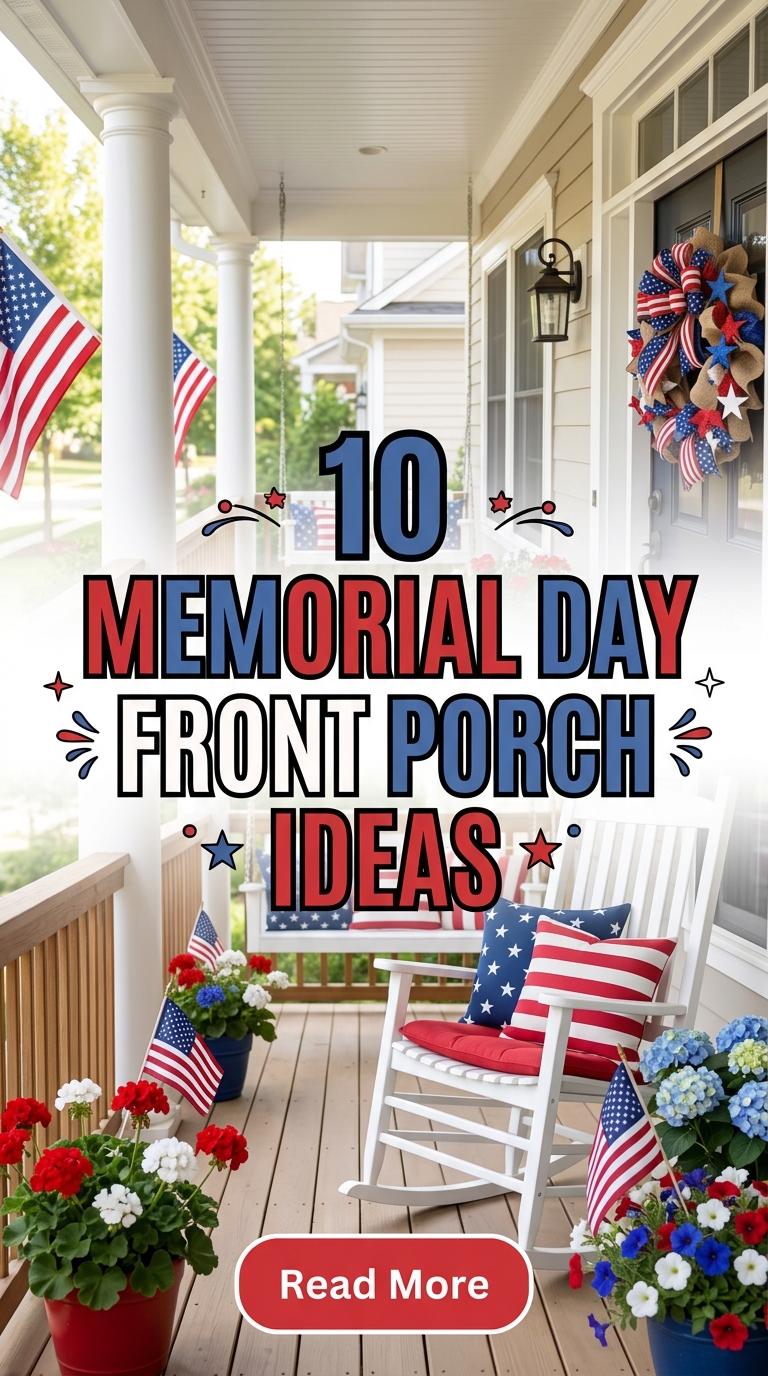 10 Memorial Day Front Porch Ideas