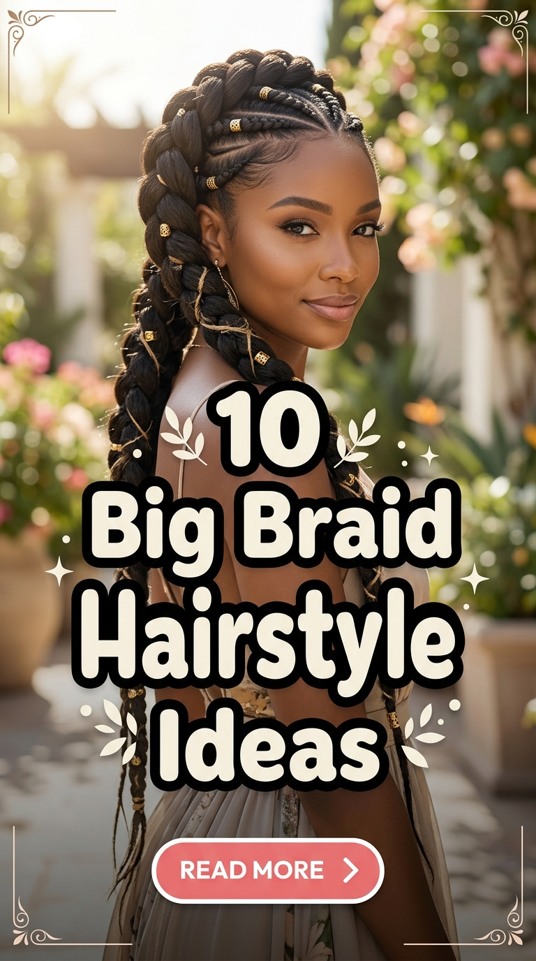 10 Big Braid Hairstyle Ideas