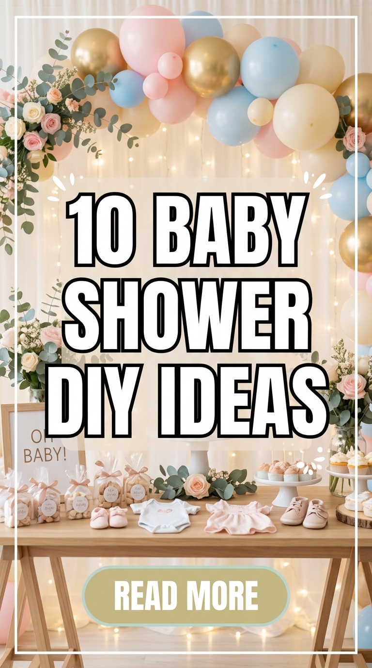 10 Baby Shower DIY Ideas