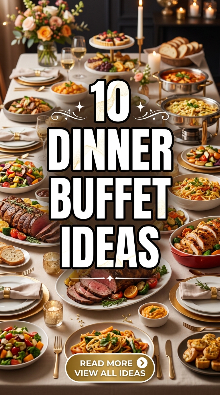 10 Dinner Buffet Ideas