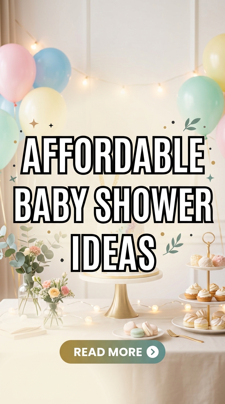 10 Affordable Baby Shower Ideas