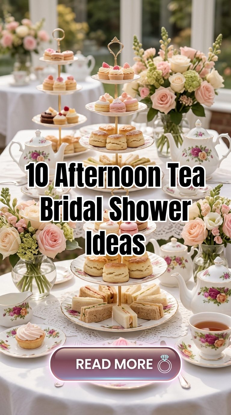10 Afternoon Tea Bridal Shower Ideas