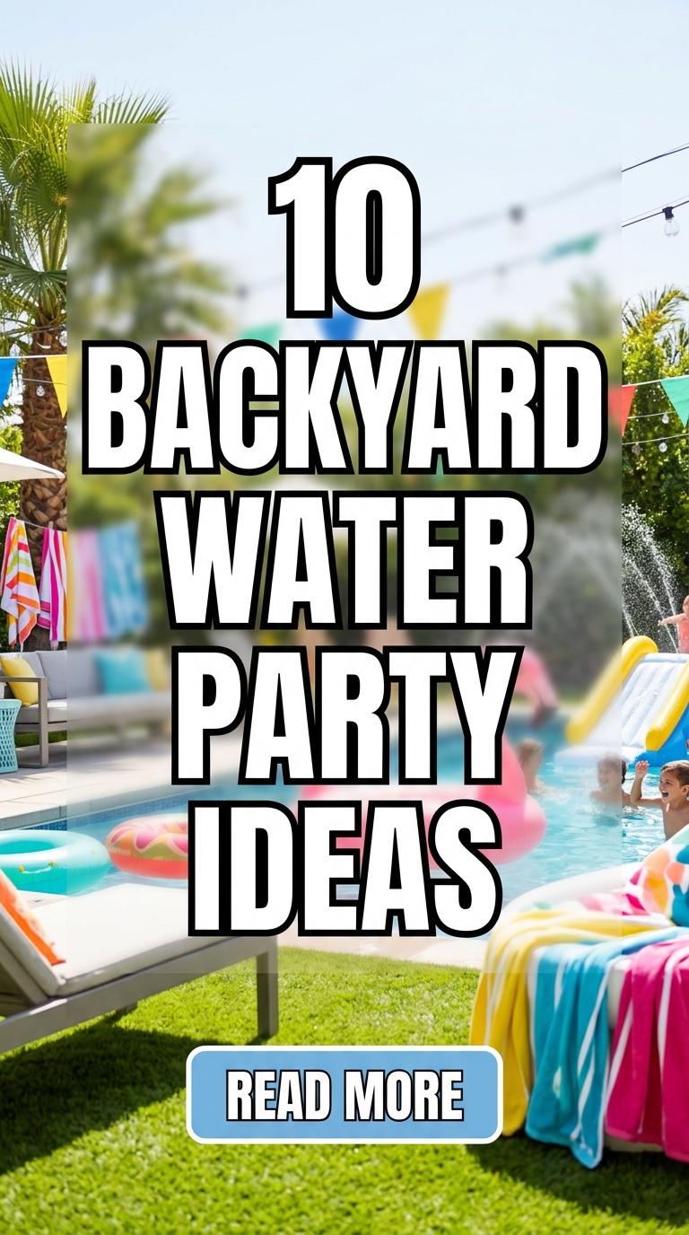 10 Backyard Water Party Ideas