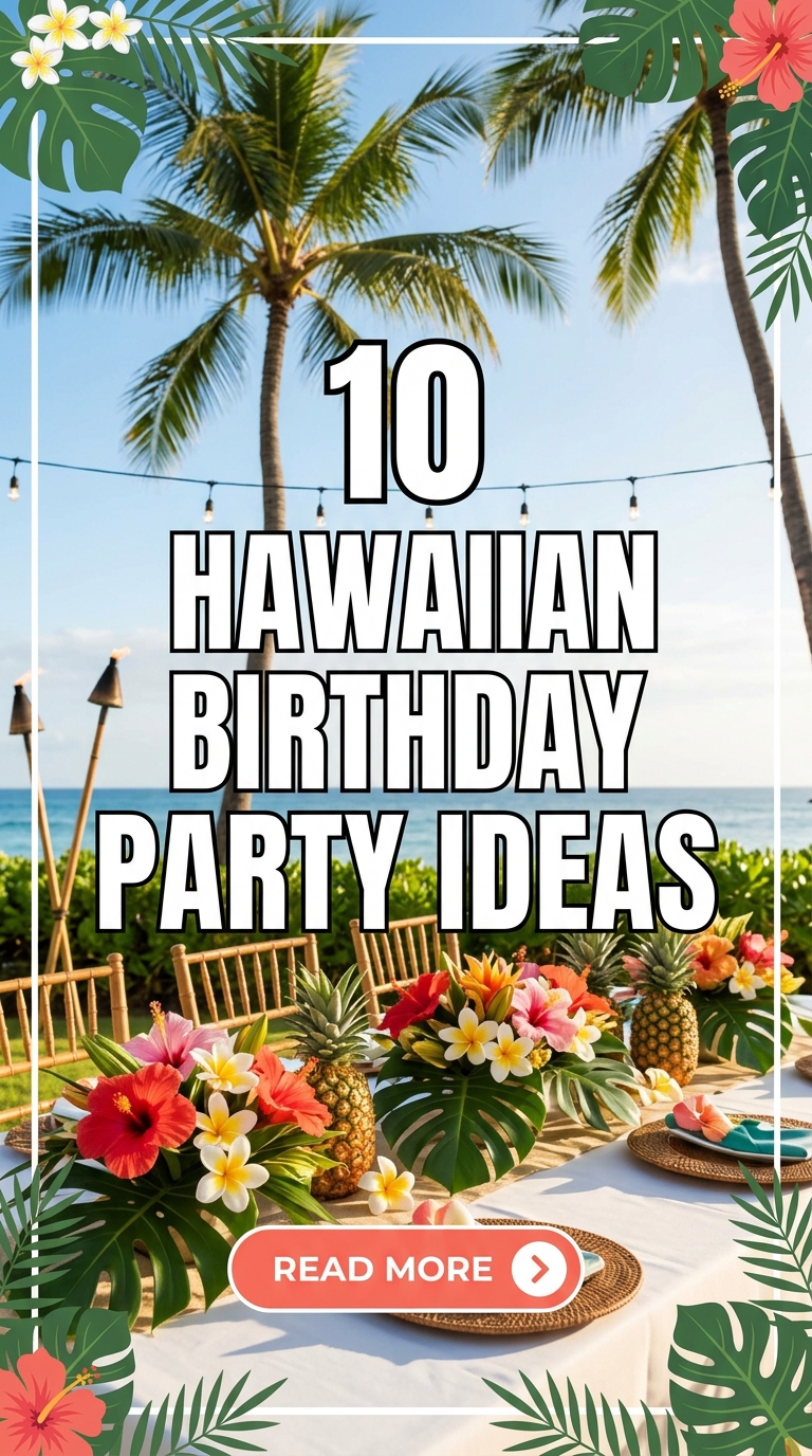 10 Hawaiian Birthday Party Ideas