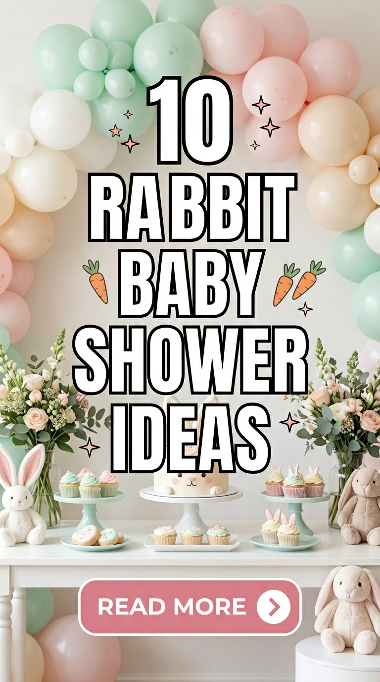 10 Rabbit Baby Shower Ideas