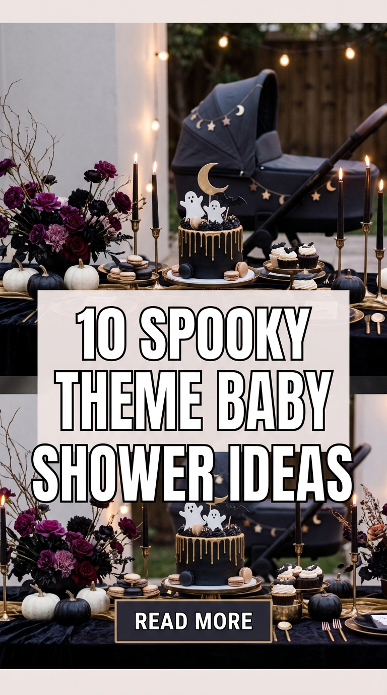 10 Spooky Theme Baby Shower Ideas