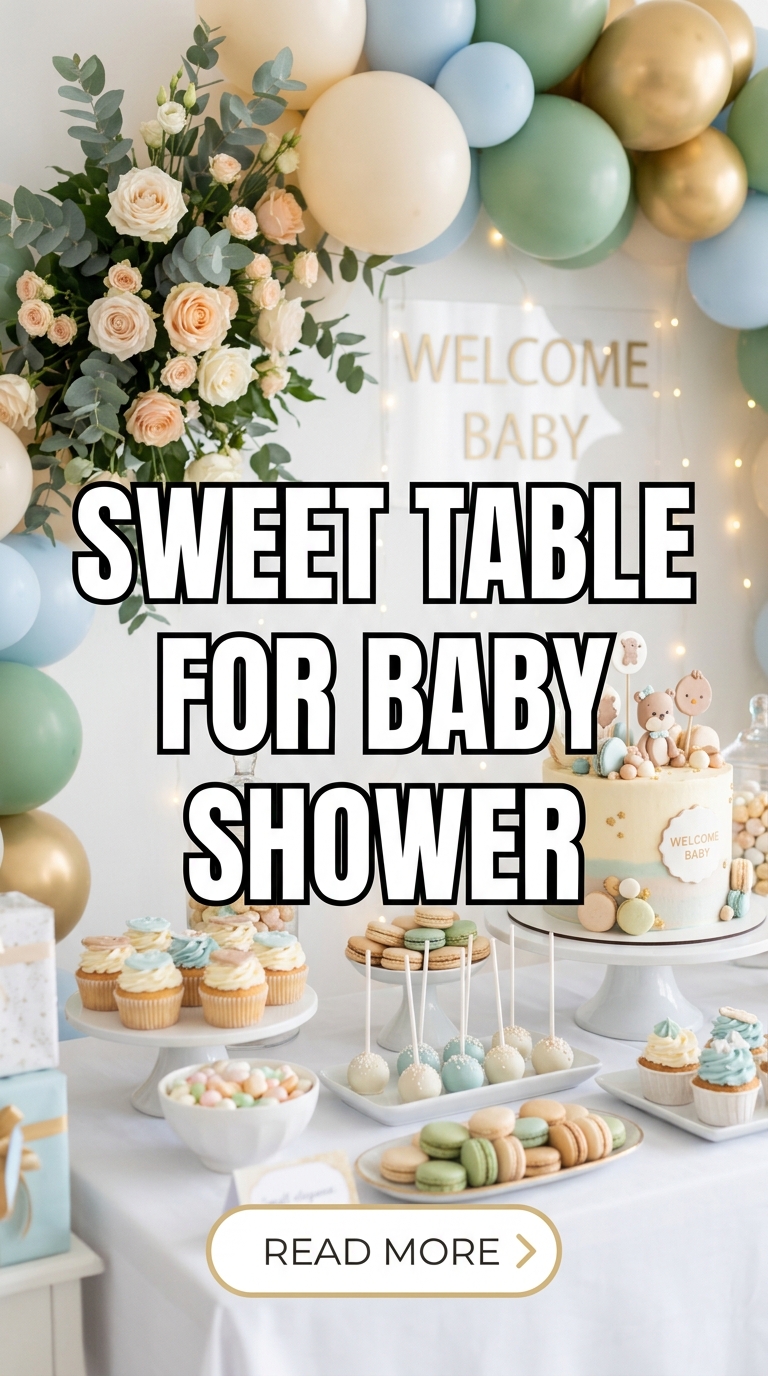 10 Sweet Table for Baby Shower Ideas